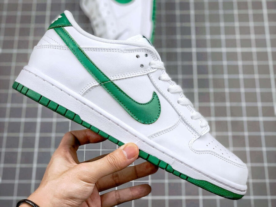 Nike Dunk Low White Lucky Green DD1503-112