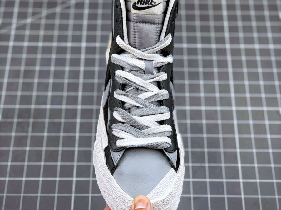Sacai X Nike Blazer Mid Black Grey BV0072-002