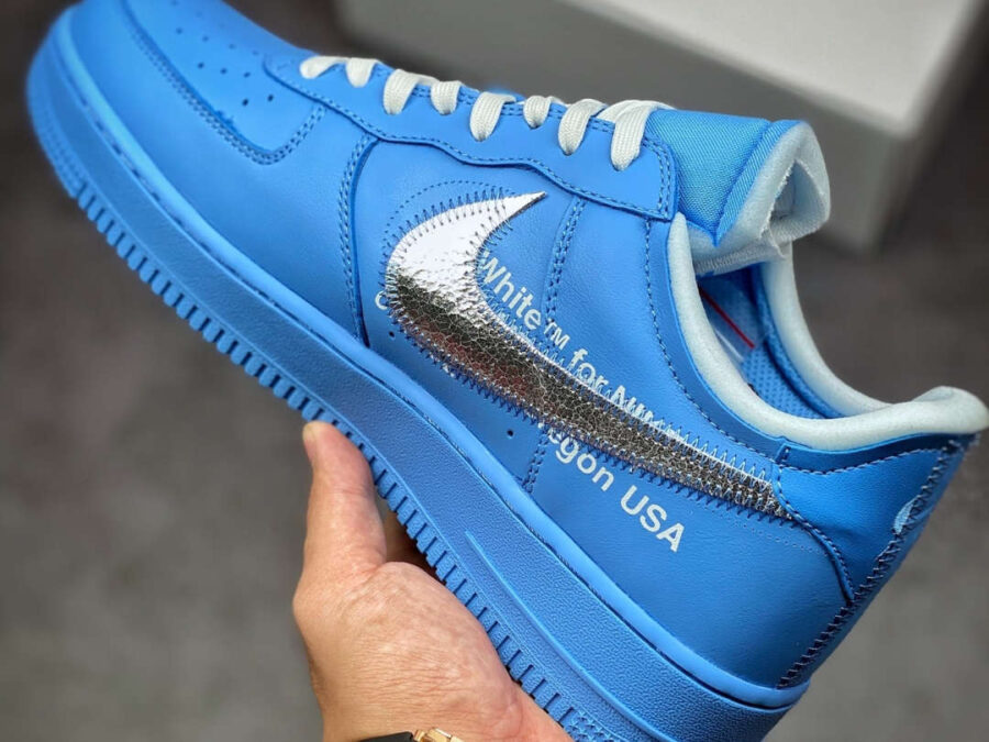 Nike Off White Air Force 1 Low Mca University Blue CI1173-400