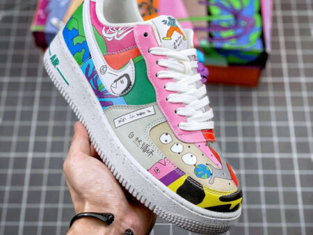 Multi Colored Air Force 1 Flyleather Ruohan Wang CZ3990-900