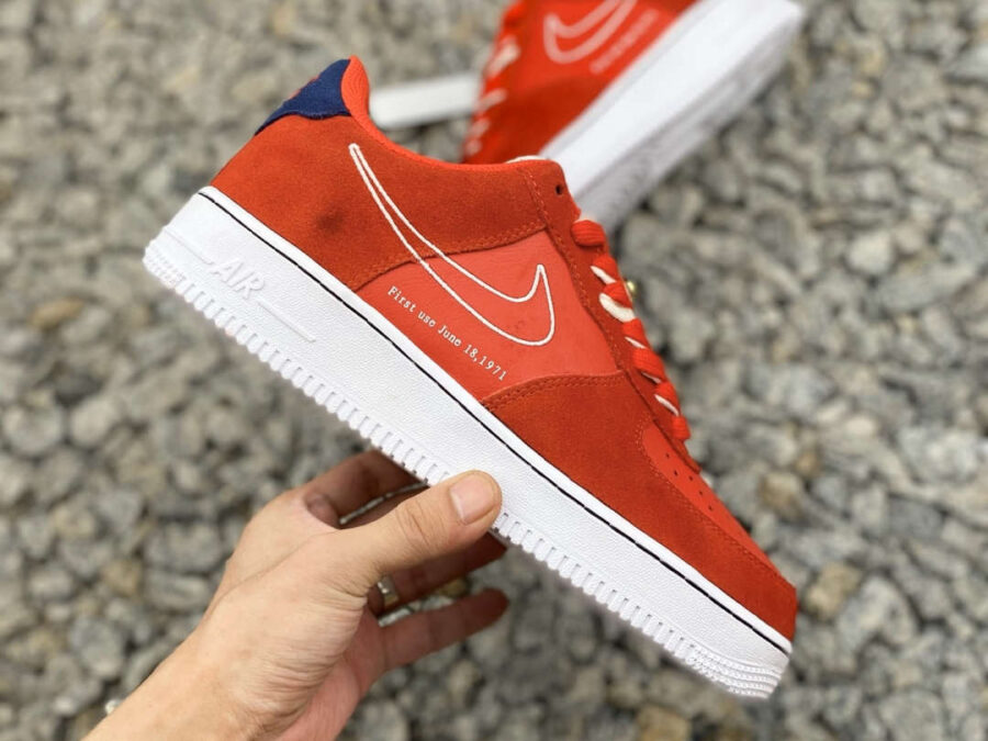 Nike Air Force 1 07 LV8 First Use University Red DB3597-600