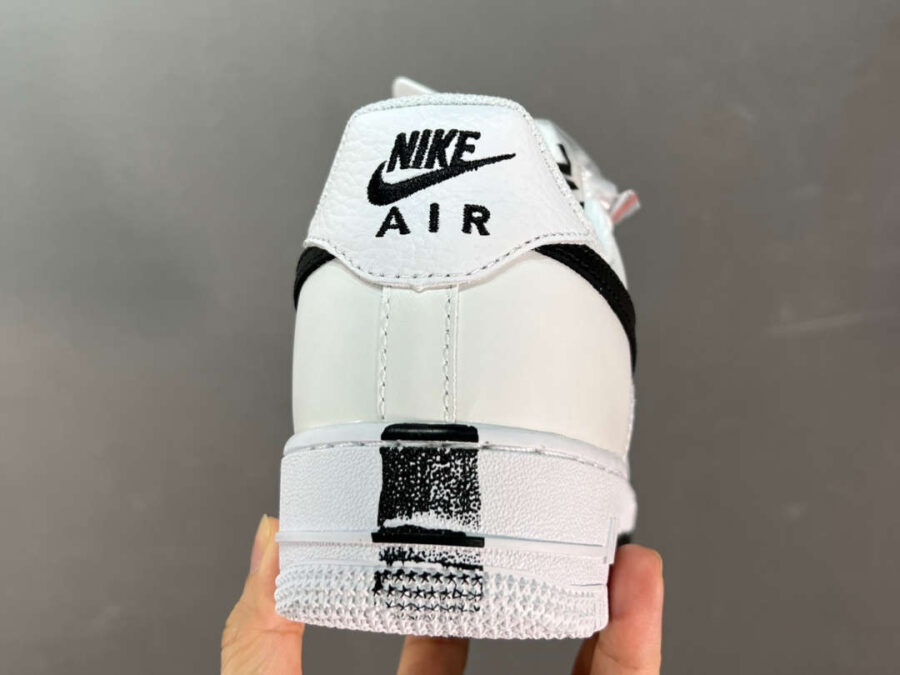 Peaceminusone Nike Air Force 1 White And Black DD3223-100