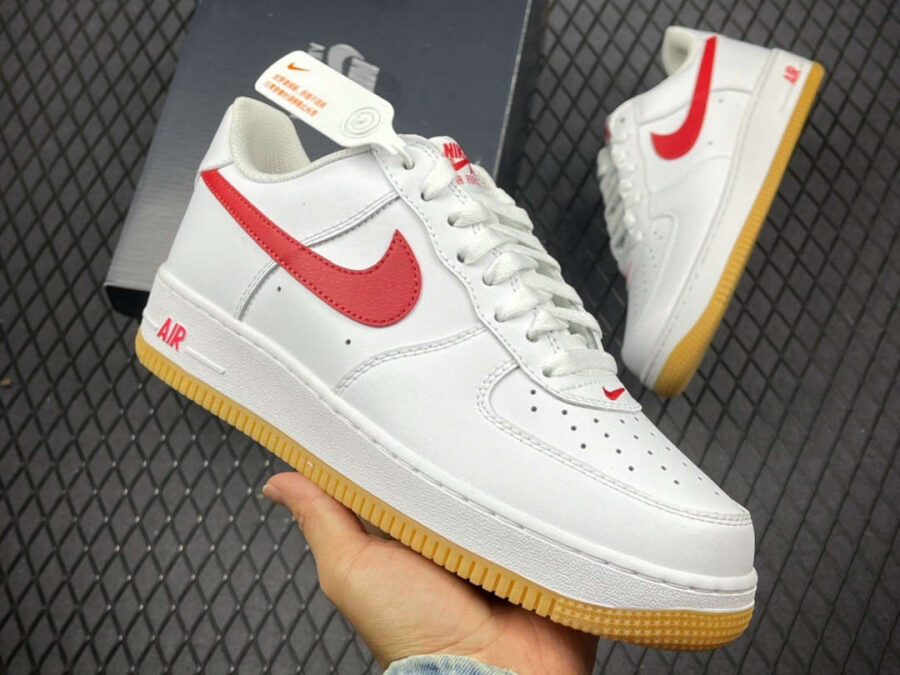 Nike Air Force 1 Low Since 82 White Red DJ3911-102