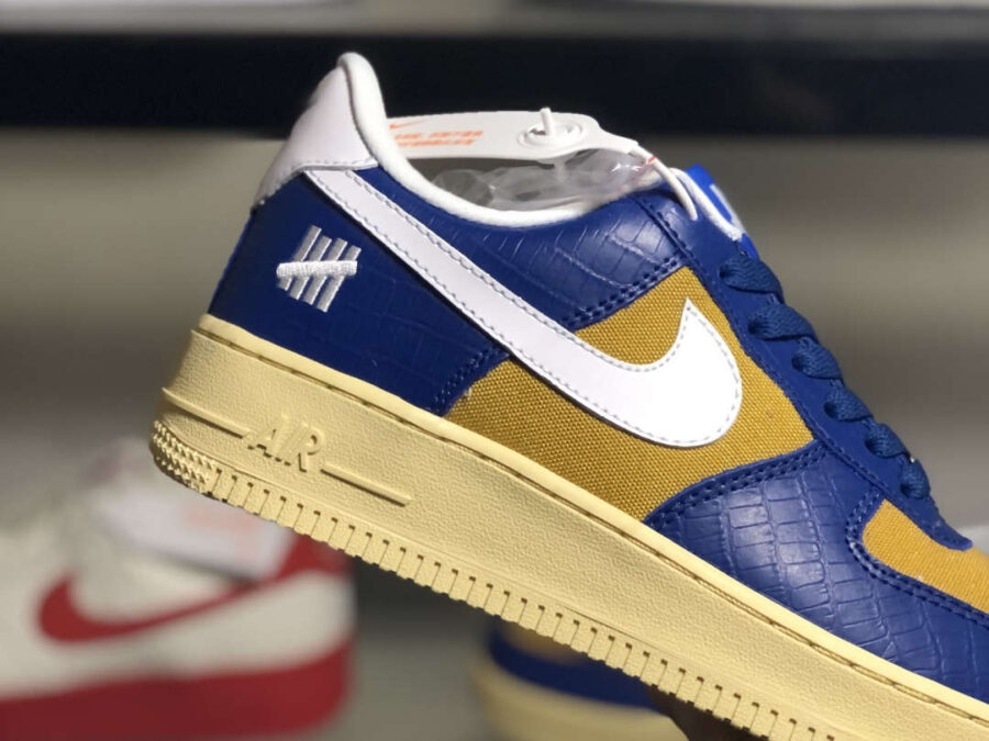 Nike Air Force 1 Undefeated Blue Yellow DM8462-400