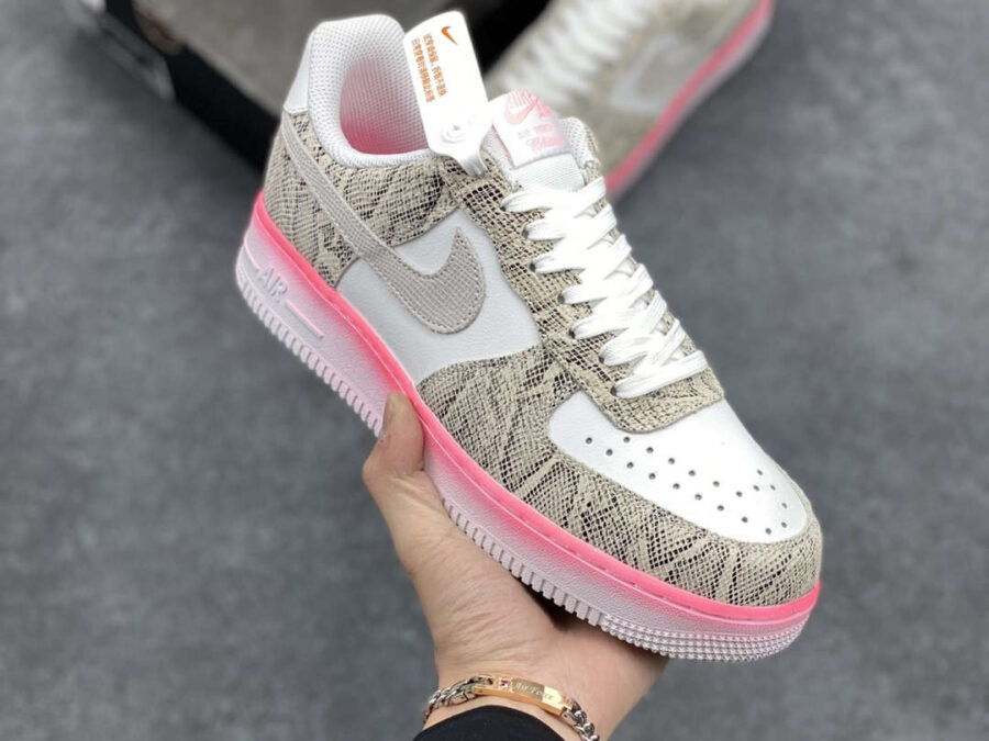 Nike Women's Air Force 1 Our Force 1 Snakeskin DV1031-030