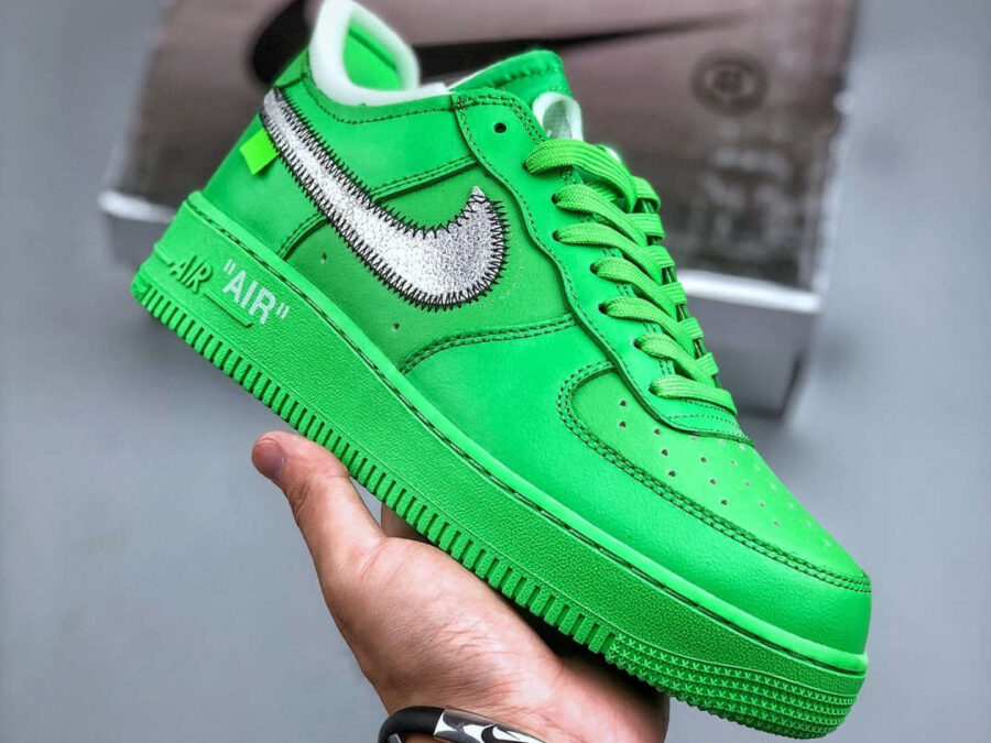Nike Air Force 1 Low X Off-white Light Green Spark DX1419-300