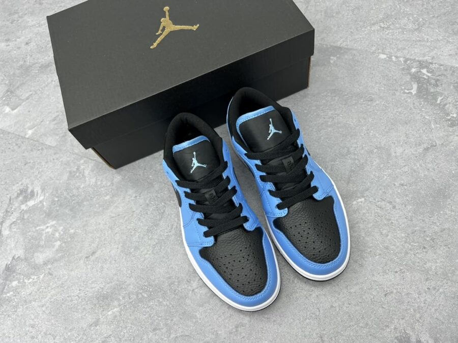 Air Jordan 1 Low University Blue Black 553558-403