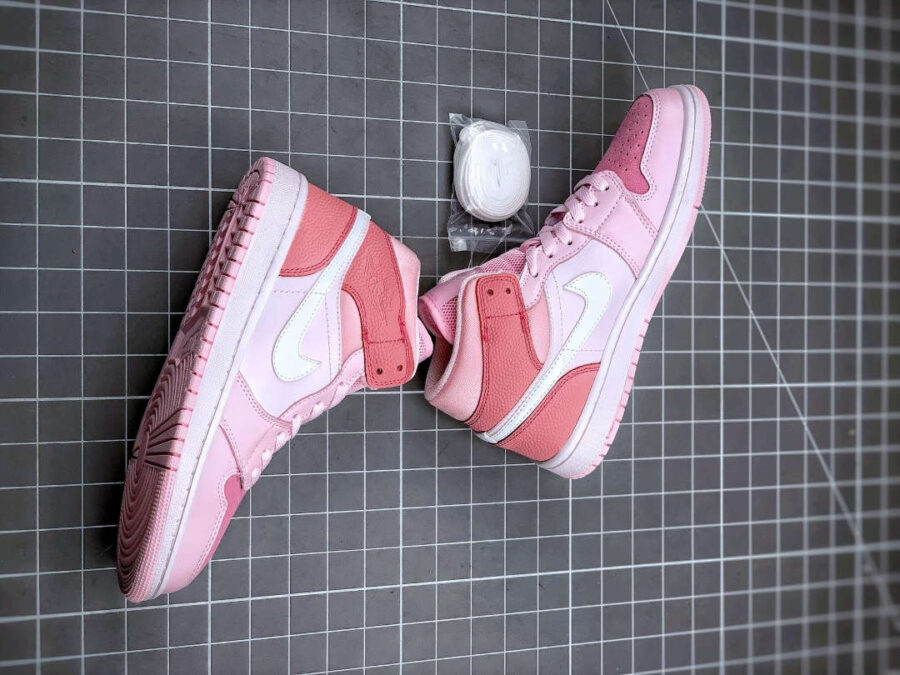 Air Jordan 1 Mid Digital Pink Womens CW5379-600
