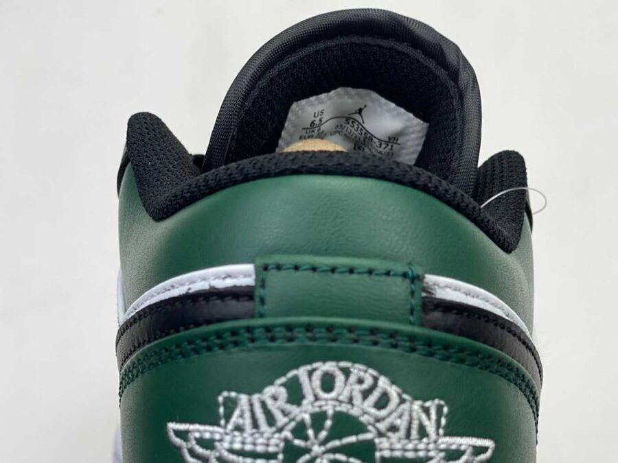 Air Jordan 1 Low Green Toe 553558-371